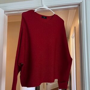 Women's Red Sweater